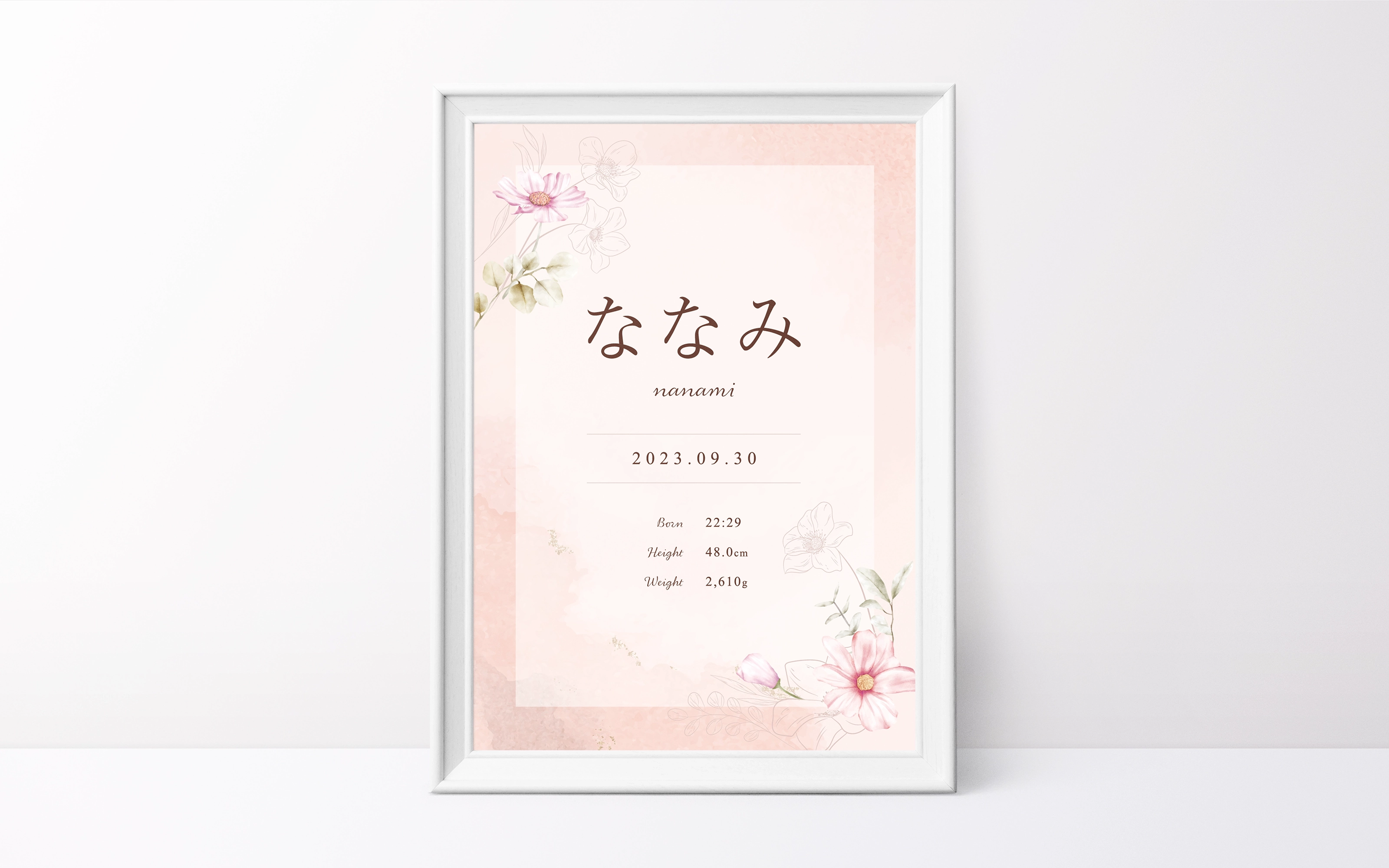 命名書